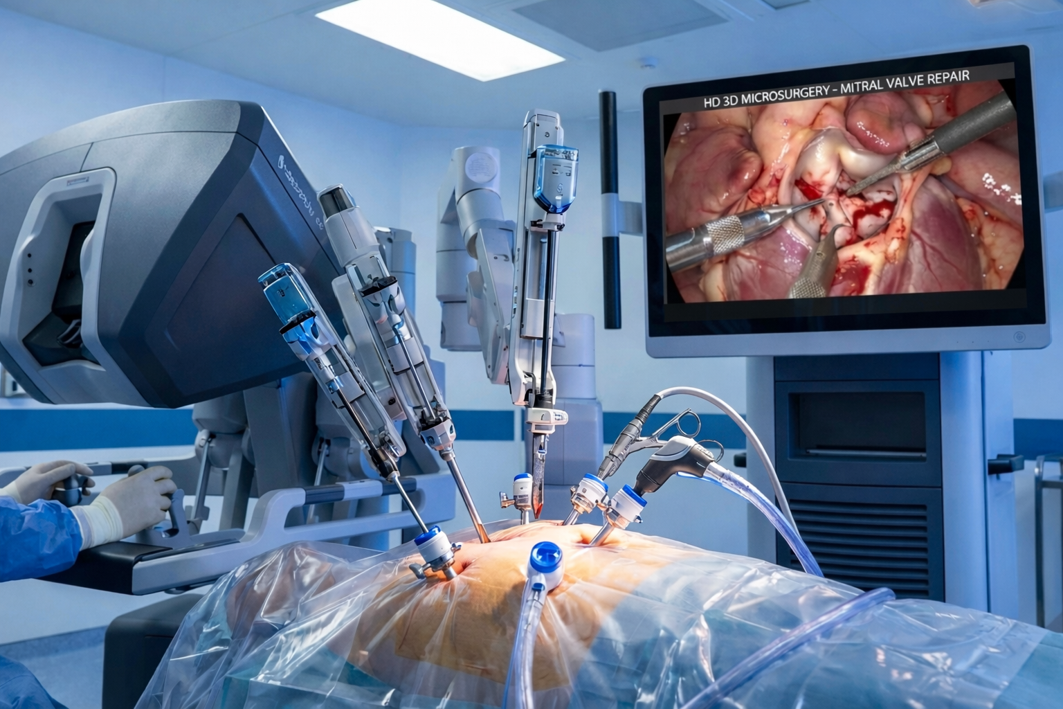 Robotic Heart Surgery- How It Works