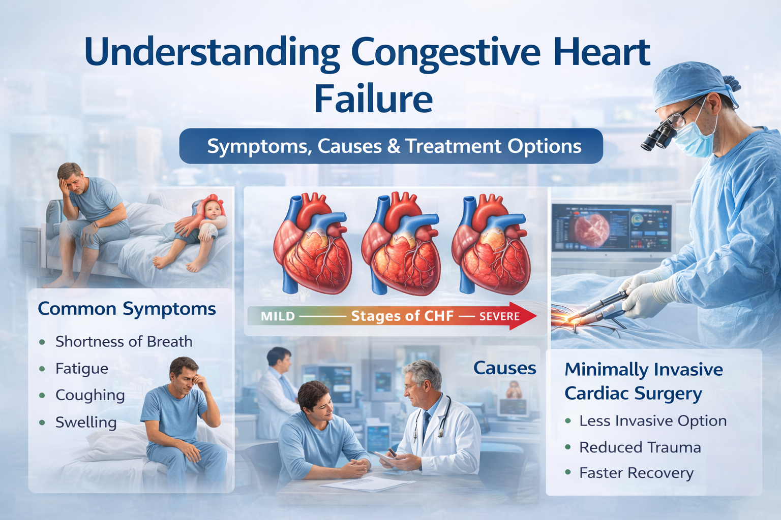 Congestive Heart Failure Explained: Symptoms, Causes, and Stages