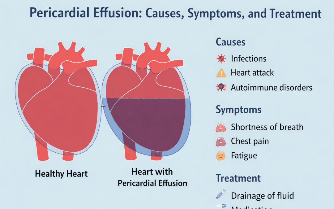 Pericardial Effusion: Causes, Symptoms, and Treatment